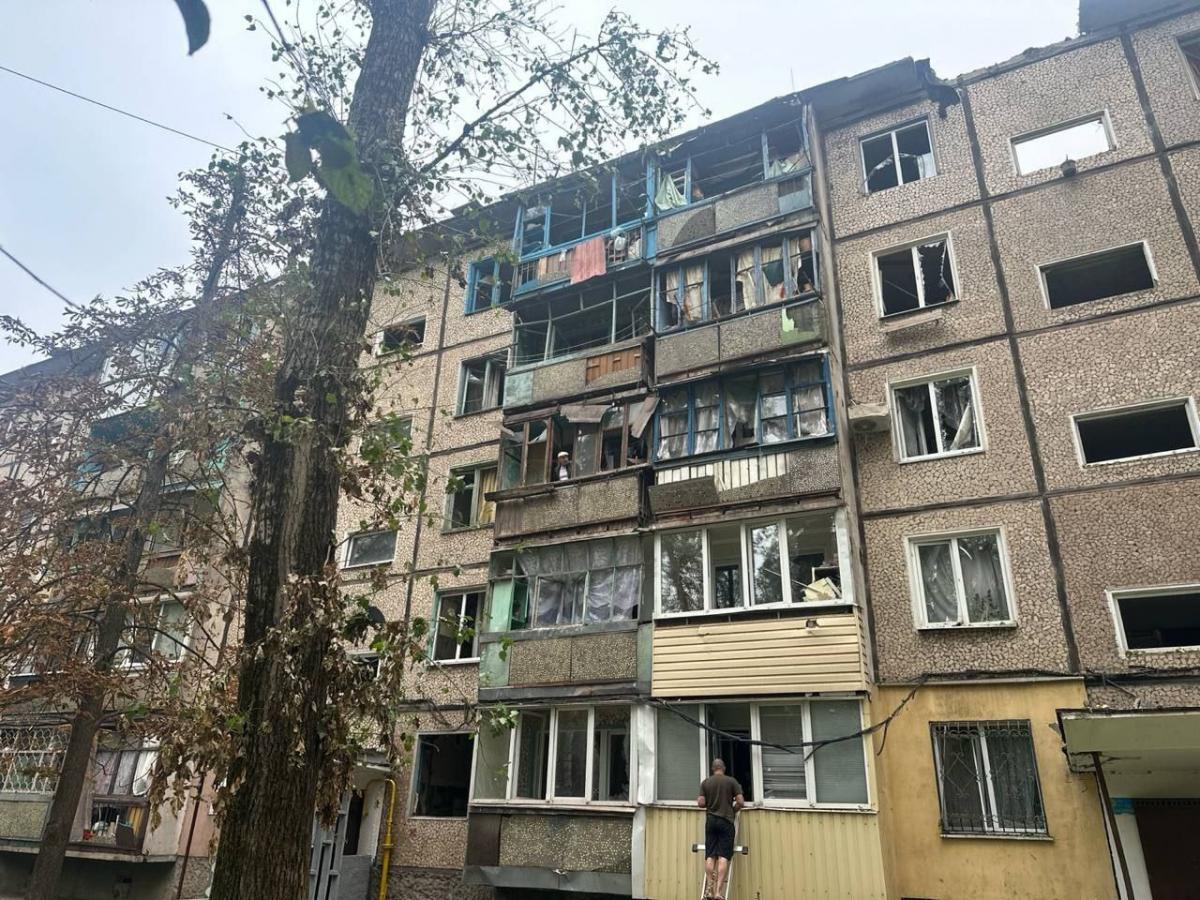 Наслідки удару дронами по Кривому Рогу 10 жовтня Наслідки удару дронами по Кривому Рогу 10 жовтня