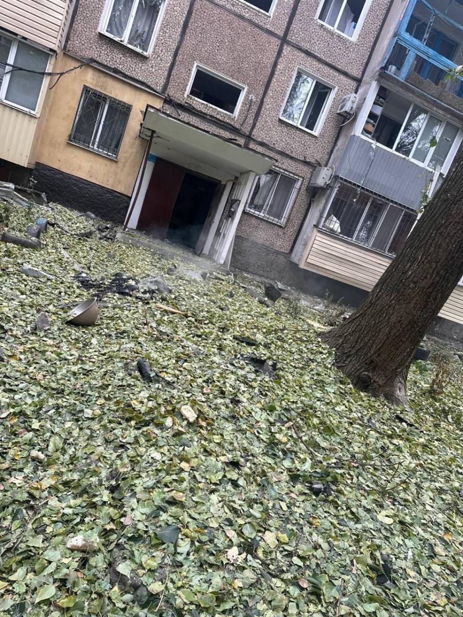 Наслідки удару дронами по Кривому Рогу 10 жовтня Наслідки удару дронами по Кривому Рогу 10 жовтня