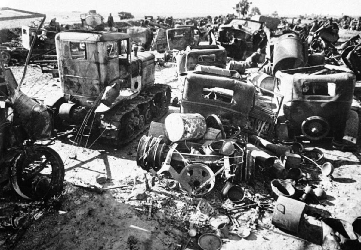 Архівні фото битви за Київ під час Другої світової Архівні фото битви за Київ під час Другої світової