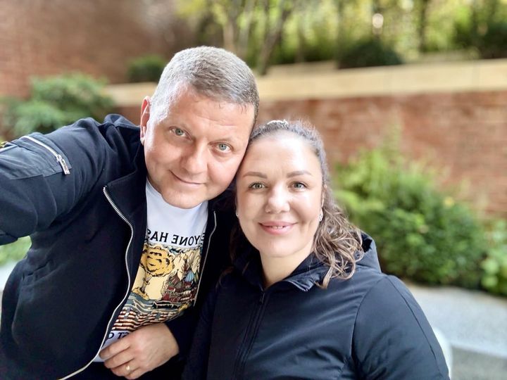 Валерий Залужный с женой Валерий Залужный с женой