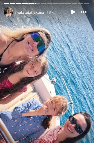 Зоя Мозгова на відпочинку з коханою Юлією