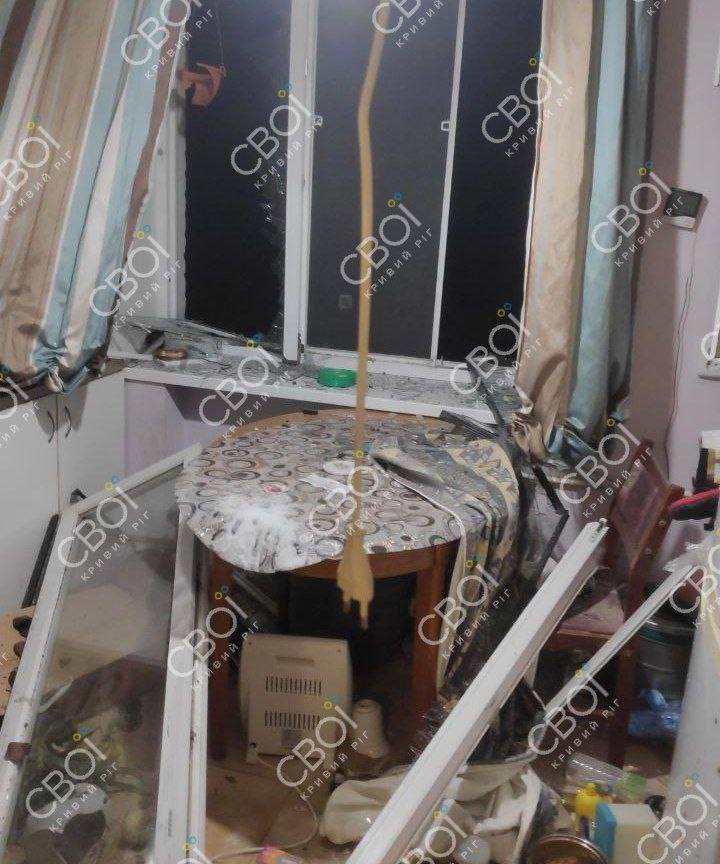 удар по Кривому Рогу 