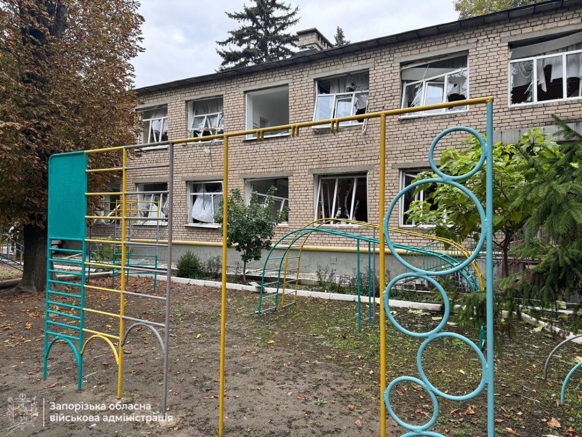 Удар РФ по Запоріжжю Удар РФ по Запоріжжю