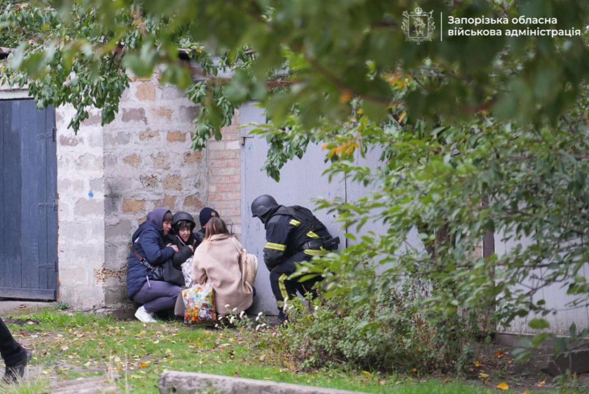 Удар РФ по Запоріжжю Удар РФ по Запоріжжю