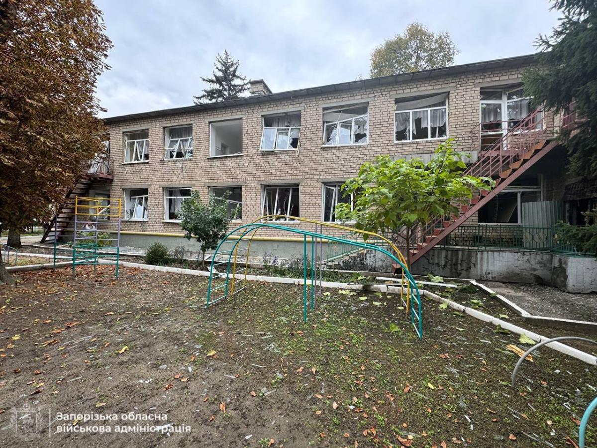 Удар РФ по Запоріжжю Удар РФ по Запоріжжю