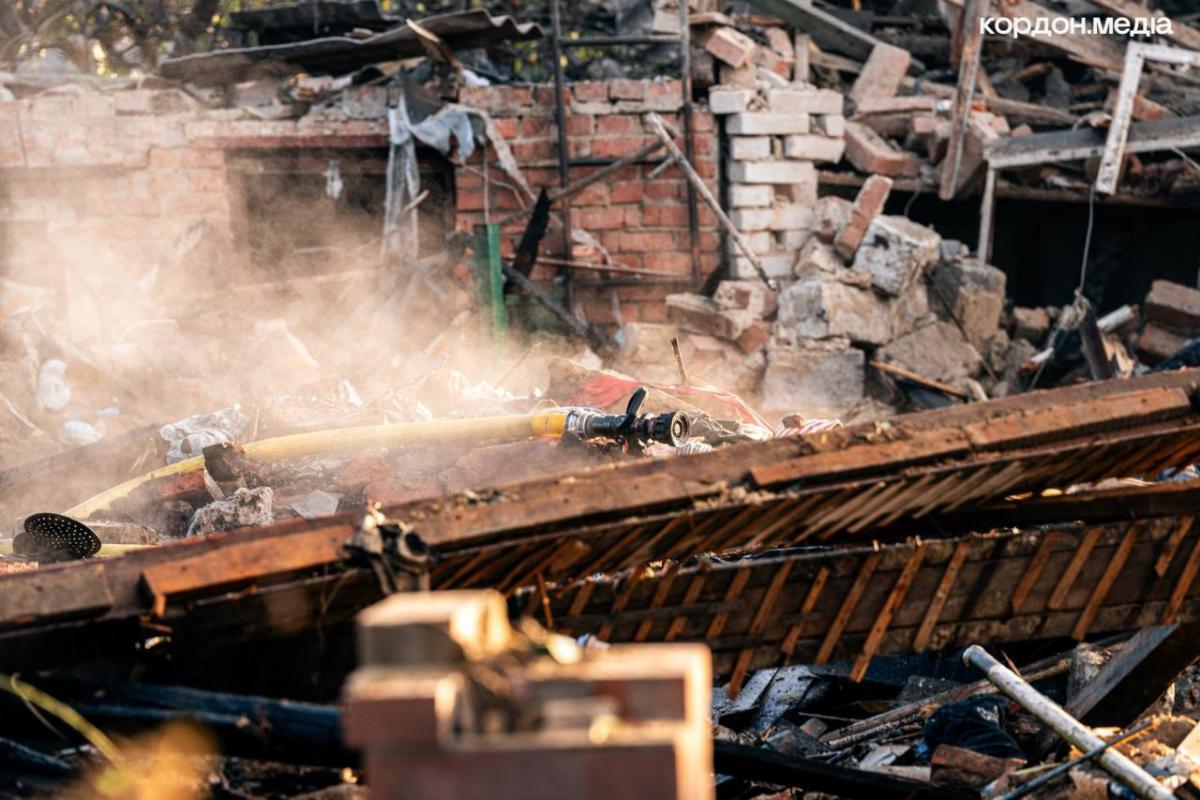 Удар "Шахедом" по частному дому в Сумах