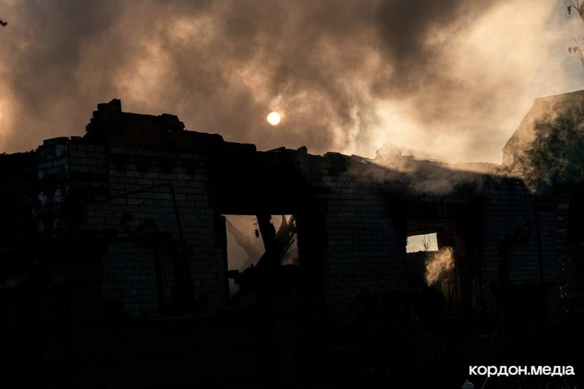 Удар "Шахедом" по частному дому в Сумах