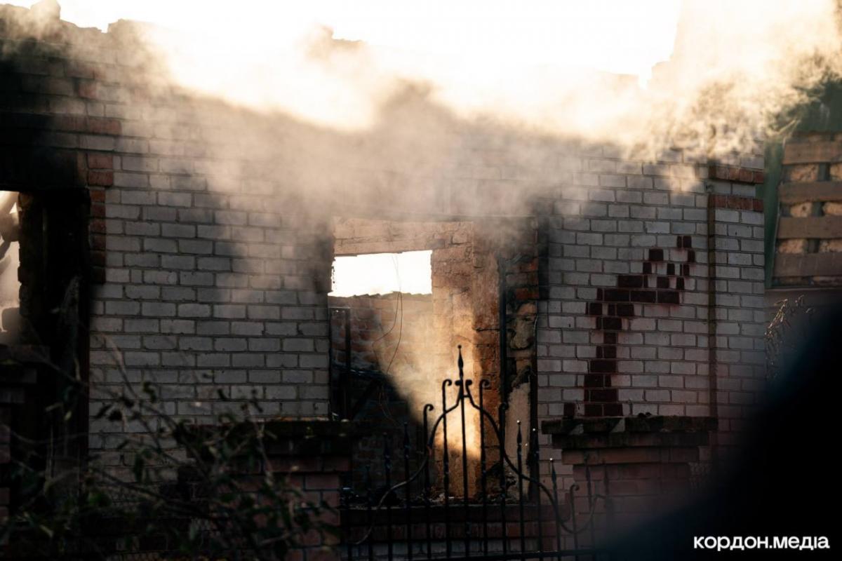 Удар "Шахедом" по частному дому в Сумах