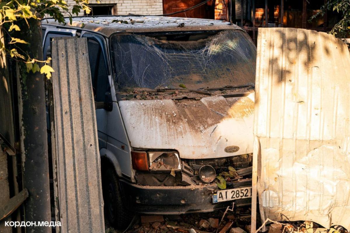 Удар "Шахедом" по частному дому в Сумах