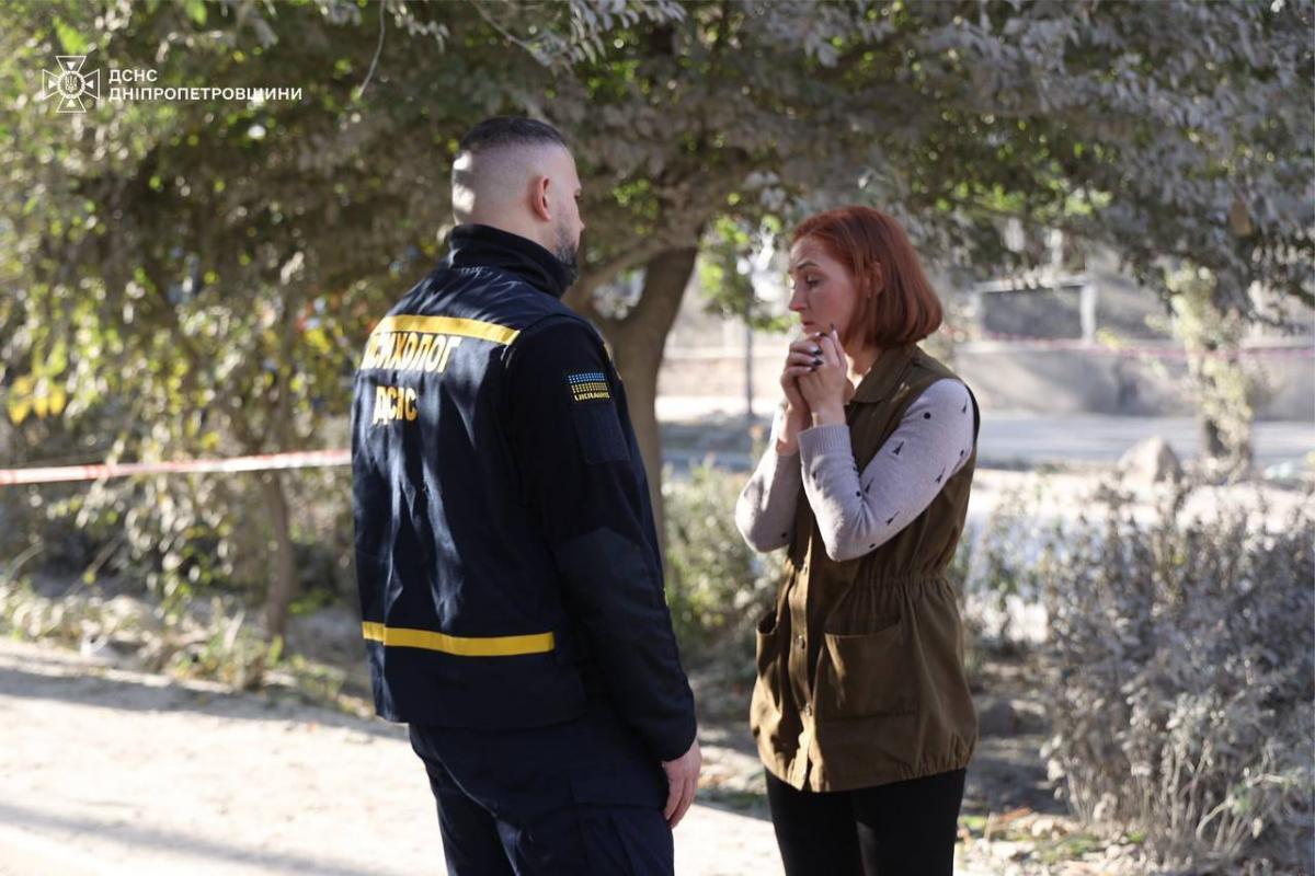 Наслідки удару РФ по Дніпру 26 жовтня Наслідки удару РФ по Дніпру 26 жовтня