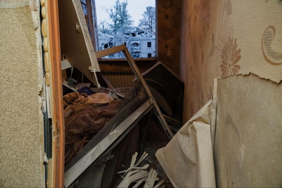 Наслідки удару РФ по Дніпру 26 жовтня Наслідки удару РФ по Дніпру 26 жовтня