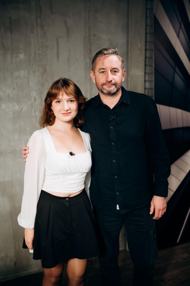 Сергій Жадан здійснив мрії двох дівчат Сергій Жадан здійснив мрії двох дівчат