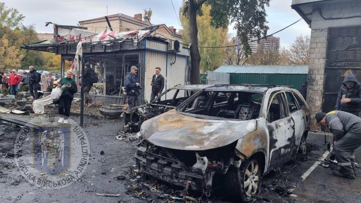 Наслідки атаки РФ по Києву 29 жовтня