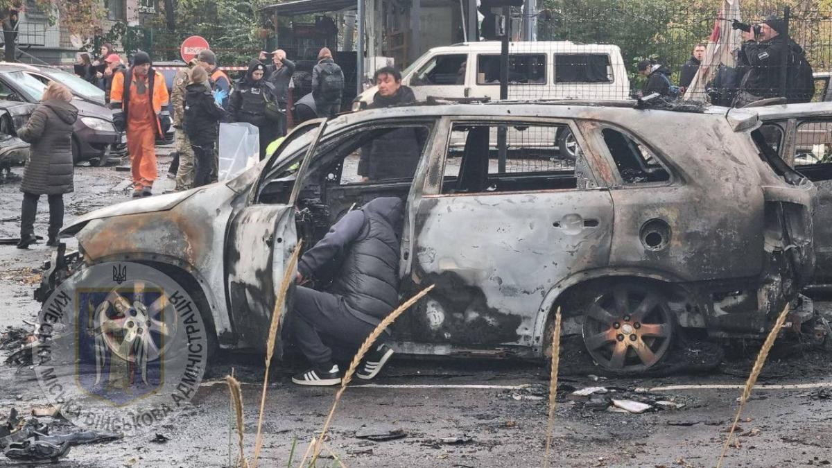 Наслідки атаки РФ по Києву 29 жовтня