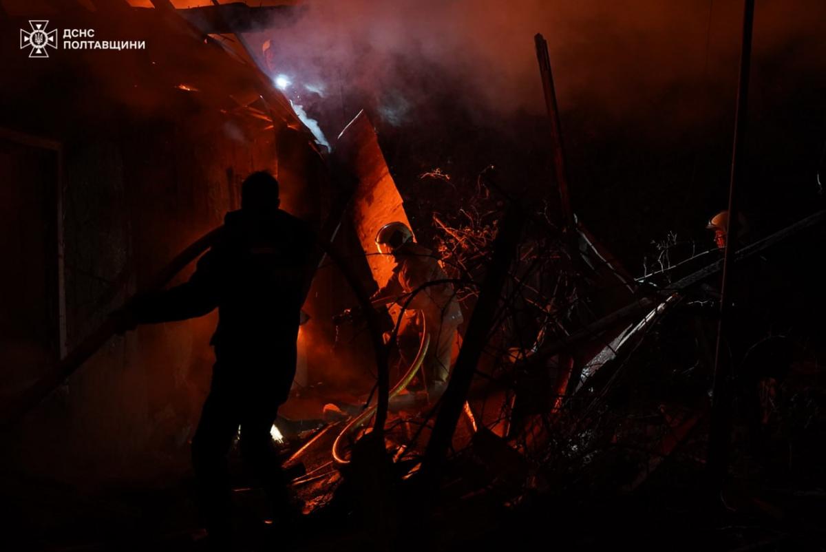 Удар по Полтавській області Удар по Полтавській області