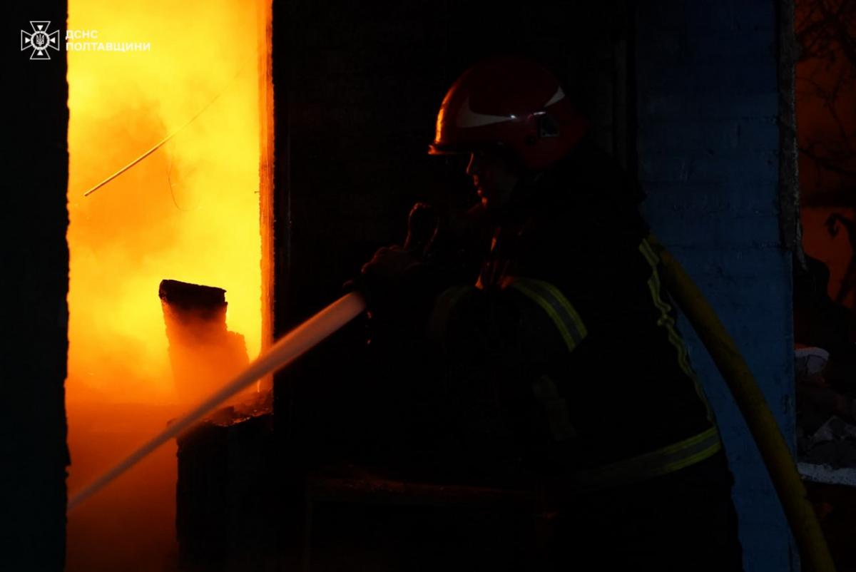 Удар по Полтавській області Удар по Полтавській області