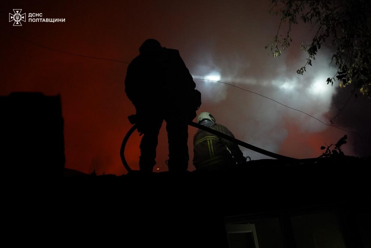 Удар по Полтавській області Удар по Полтавській області