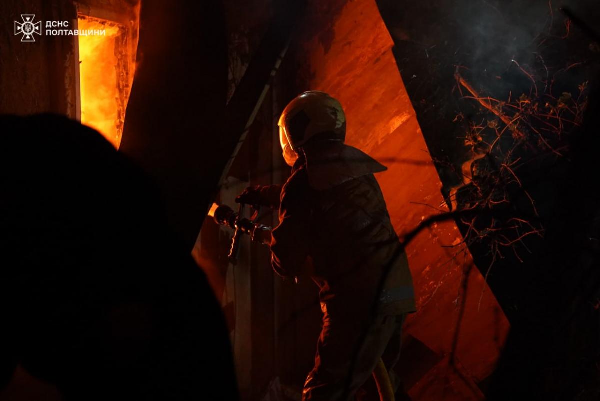 Удар по Полтавській області Удар по Полтавській області