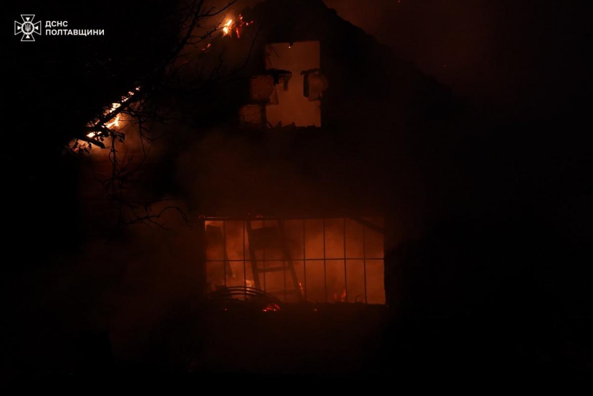 Удар по Полтавській області Удар по Полтавській області