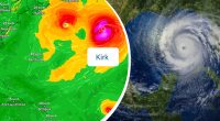 Екс-ураган і циклон Kirk суне на Європу: чи є загроза для областей України