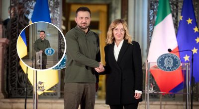 Володимир Зеленський, Грузія Мелоні Володимир Зеленський, Грузія Мелоні