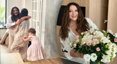 Наталя Могилевська з доньками Наталя Могилевська з доньками