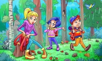 Загадка для людей з "орлиним" зором: треба за 7 секунд знайти парасольку в лісі