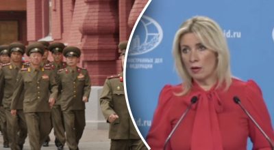 'На рівні пропаганди!': Захарова ухилилась від відповіді про війська КНДР у Росії