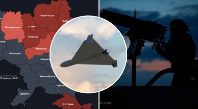 Росія атакує Україну дронами: у Києві лунають вибухи, працює ППО