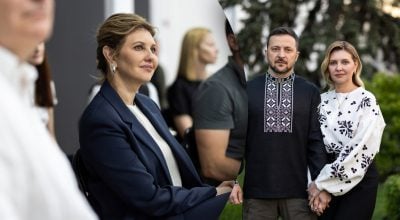 Олена Зеленська, Володимир Зеленський