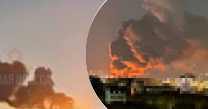 Огромный столб огня и дыма: россияне ударили ракетой по Одессе - СМИ