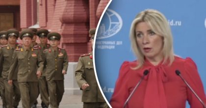 "На уровне пропаганды!": Захарова ушла от вопроса о войсках КНДР в России