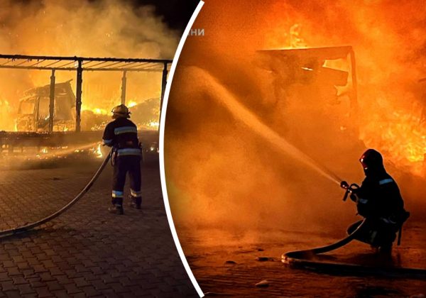 На місці удару - пожежа, є поранені: РФ атакувала портову інфраструктуру на Одещині