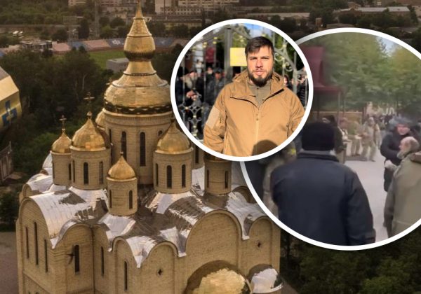Представники УПЦ МП влаштували бійку з військовими та капеланами у храмі в Черкасах