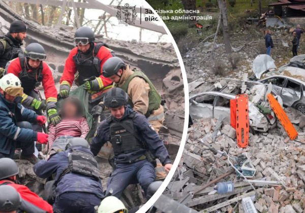 Знищені будинки, авто та багато поранених: РФ вдарила по Запоріжжю та Сумах