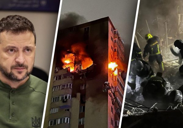 4 загиблих, є руйнування: Зеленський зробив заяву після нічної атаки РФ по кількох областях