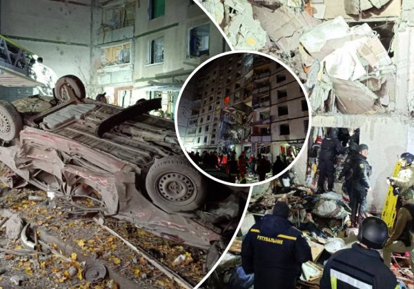 КАБ РФ у Харкові знищив під'їзд житлового будинку: загинула дитина, багато поранених