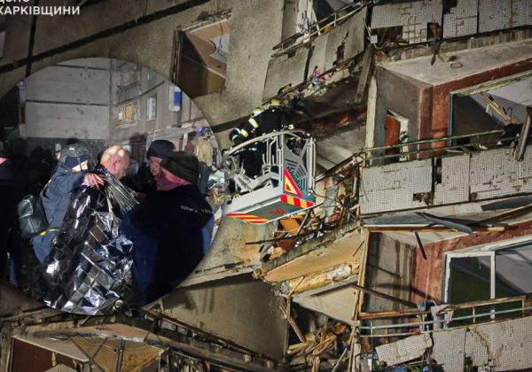 Удар РФ по будинку в Харкові: кількість поранених різко зросла, є загиблий