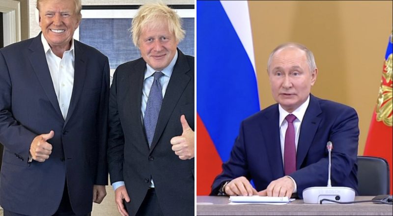 Путин не вторгся бы в Украину, если бы президентом США был Трамп - Джонсон