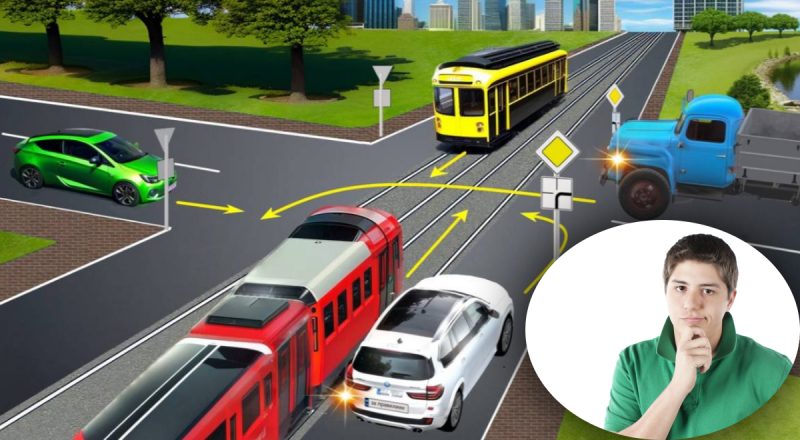 Хто проїде третім: задача з ПДР, яка заплутає навіть досвідчених водіїв