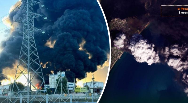 Удар по нефтебазе в Феодосии спровоцирует перебои с топливом в Крыму - эксперт