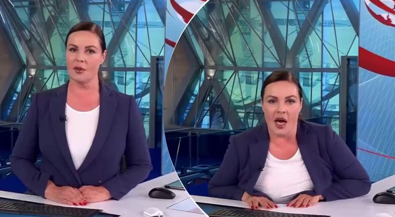 Ледь не звалилася під стіл: російська телеведуча жорстко зганьбилася