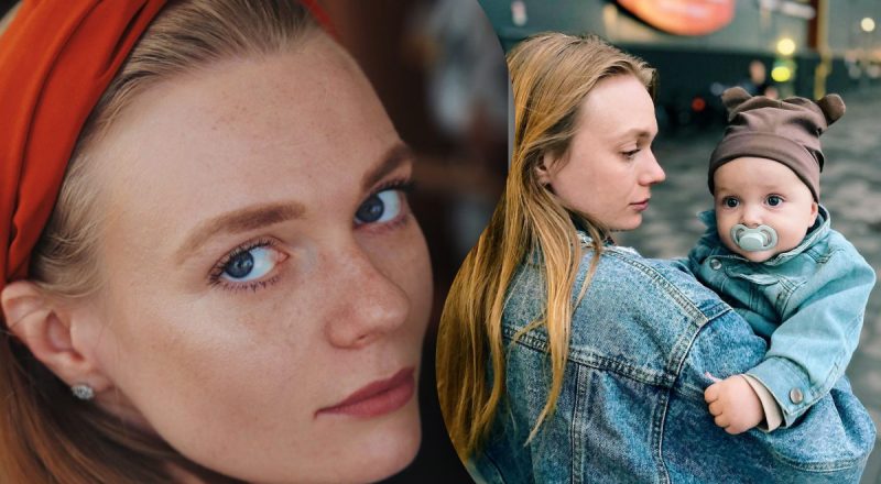 Звезда Женского квартала и Лиги смеха покрестила первенца