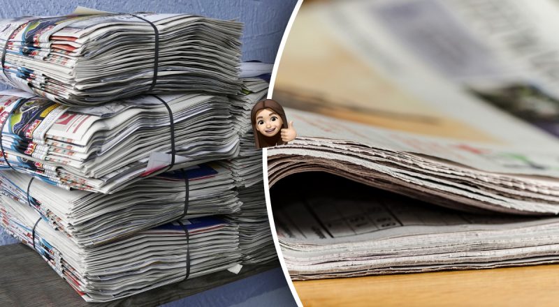 Як використовувати старі газети: 5 корисних ідей