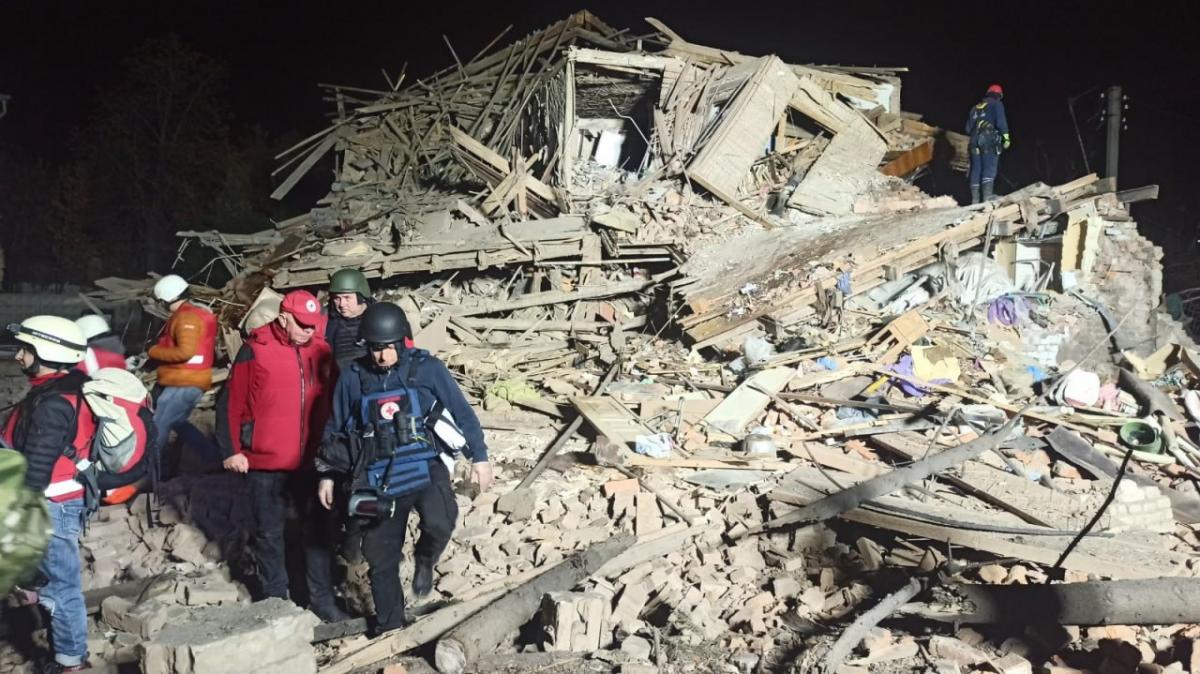 Ракетный удар по Харькову 1 ноября