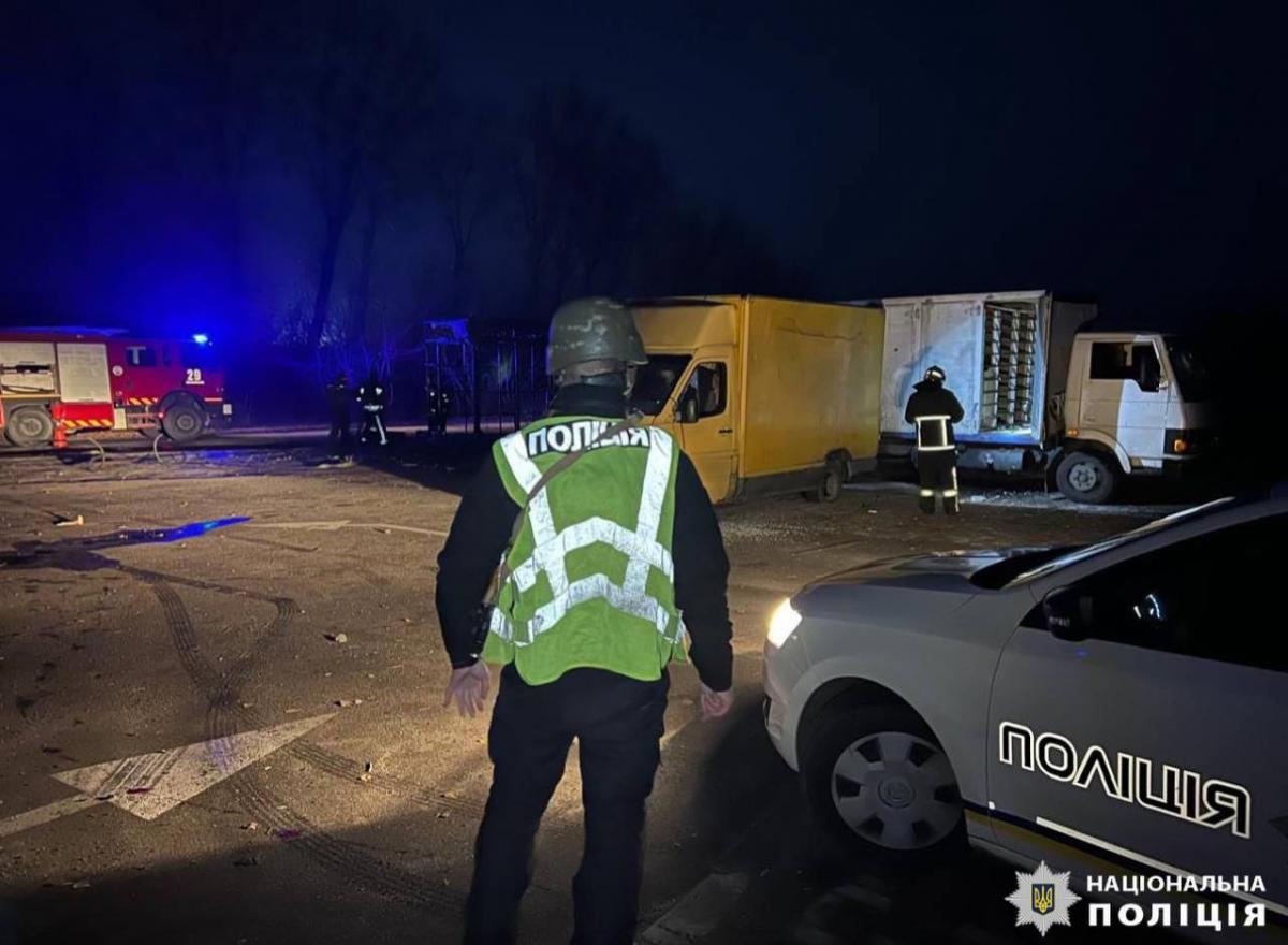 Наслідки атаки на Київщину 