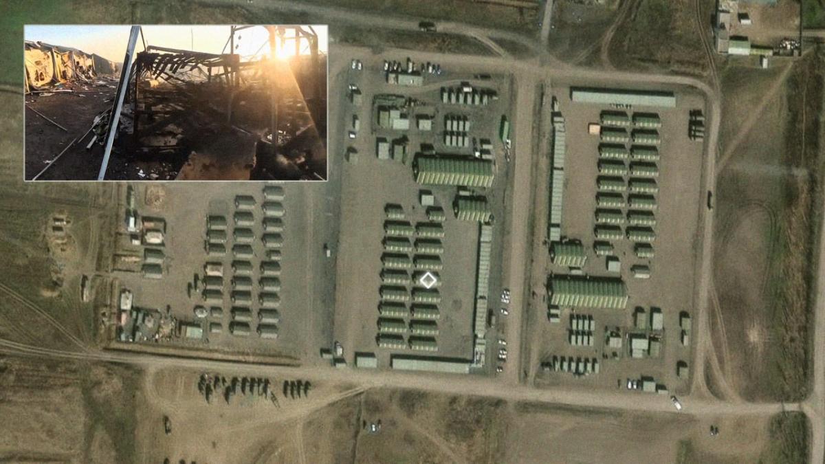 Дрони атакували військовий полігон РФ Дрони атакували військовий полігон РФ