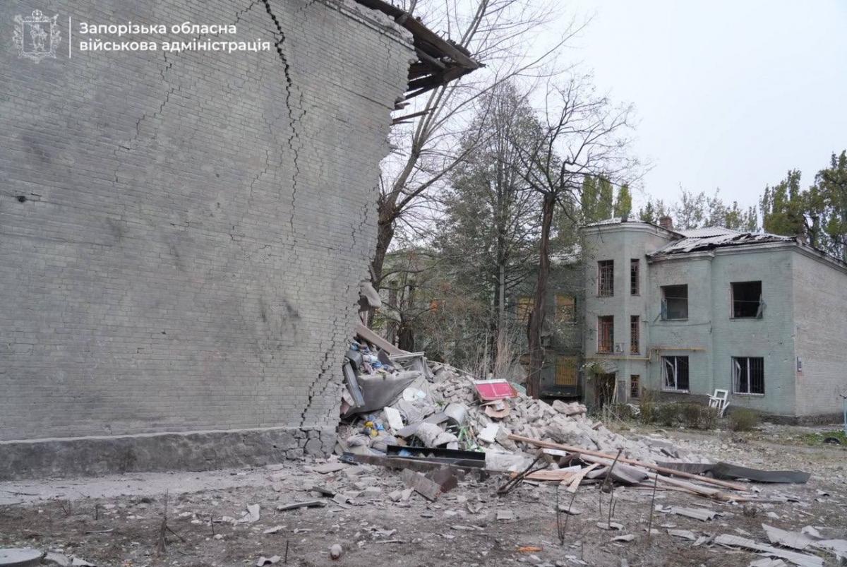 Наслідки атаки РФ на Запоріжжя 11 листопада 2024 Наслідки атаки РФ на Запоріжжя 11 листопада 2024