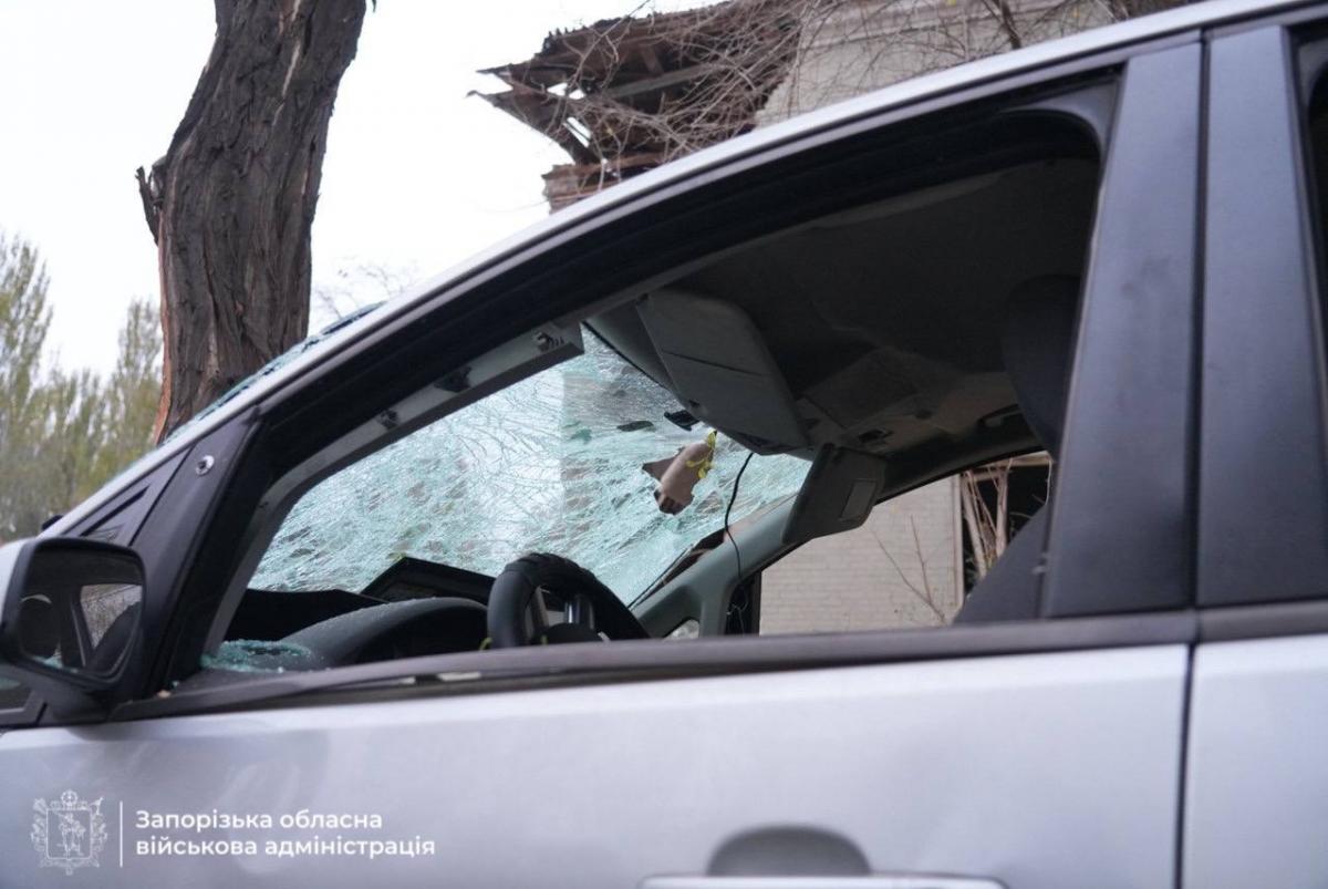 Наслідки атаки РФ на Запоріжжя 11 листопада 2024 Наслідки атаки РФ на Запоріжжя 11 листопада 2024