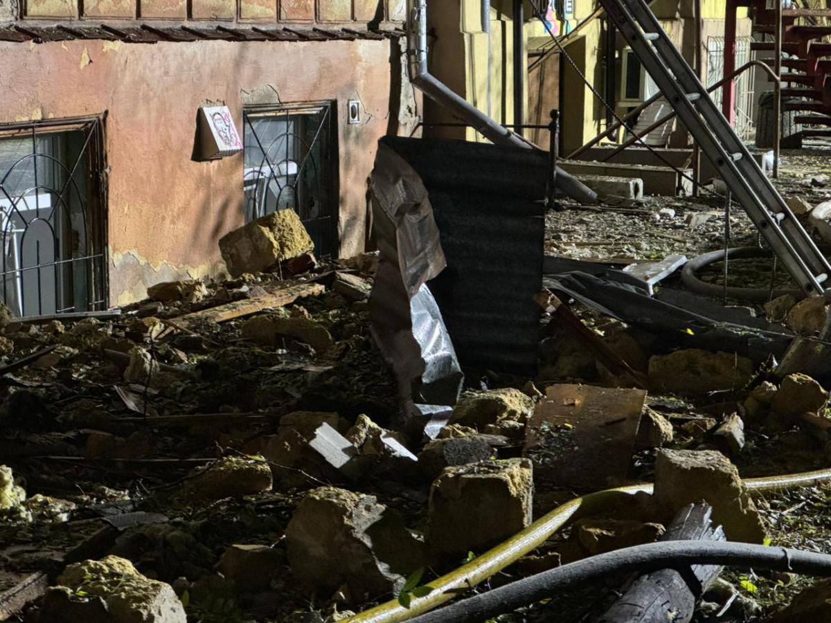 Комбінований удар по Одесі 14 листопада Комбінований удар по Одесі 14 листопада